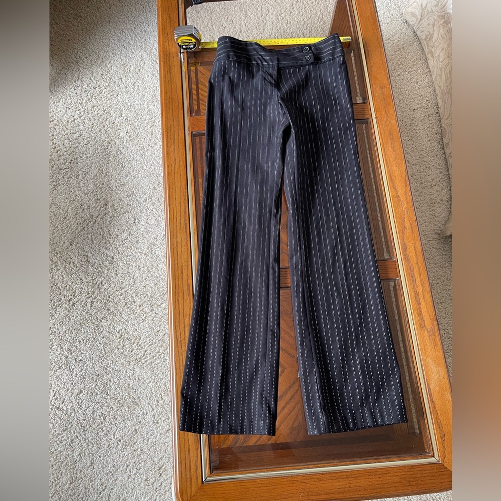 Vintage Ellemeno pinstripe flare slacks size 1